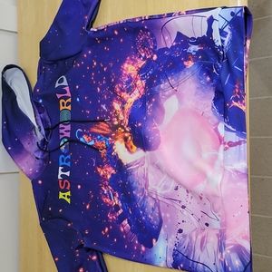 Astro world Astroworld size 3XL hoodie lightweight sweatshirt NWT  New